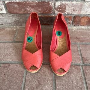 Lauren by Ralph Lauren Cecilia Shantung Wedge Espadrille